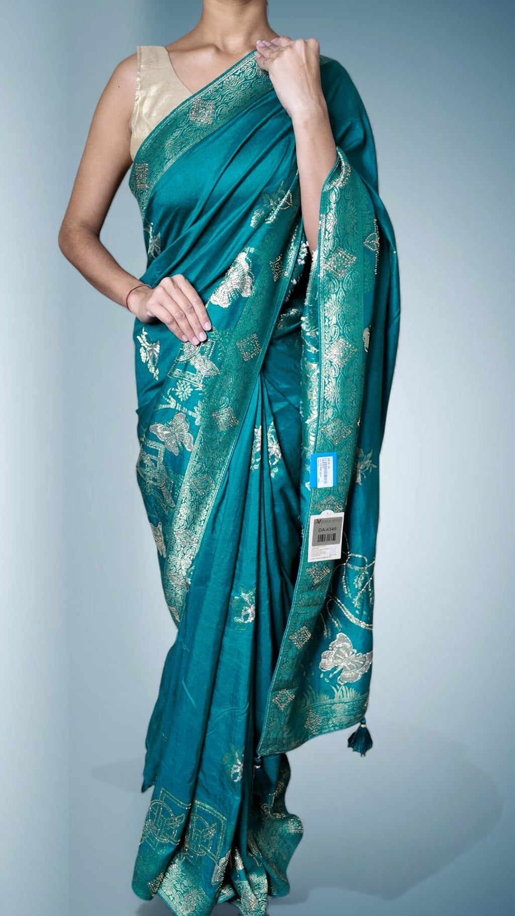 Jade Regal Exquisite Elegance Saree