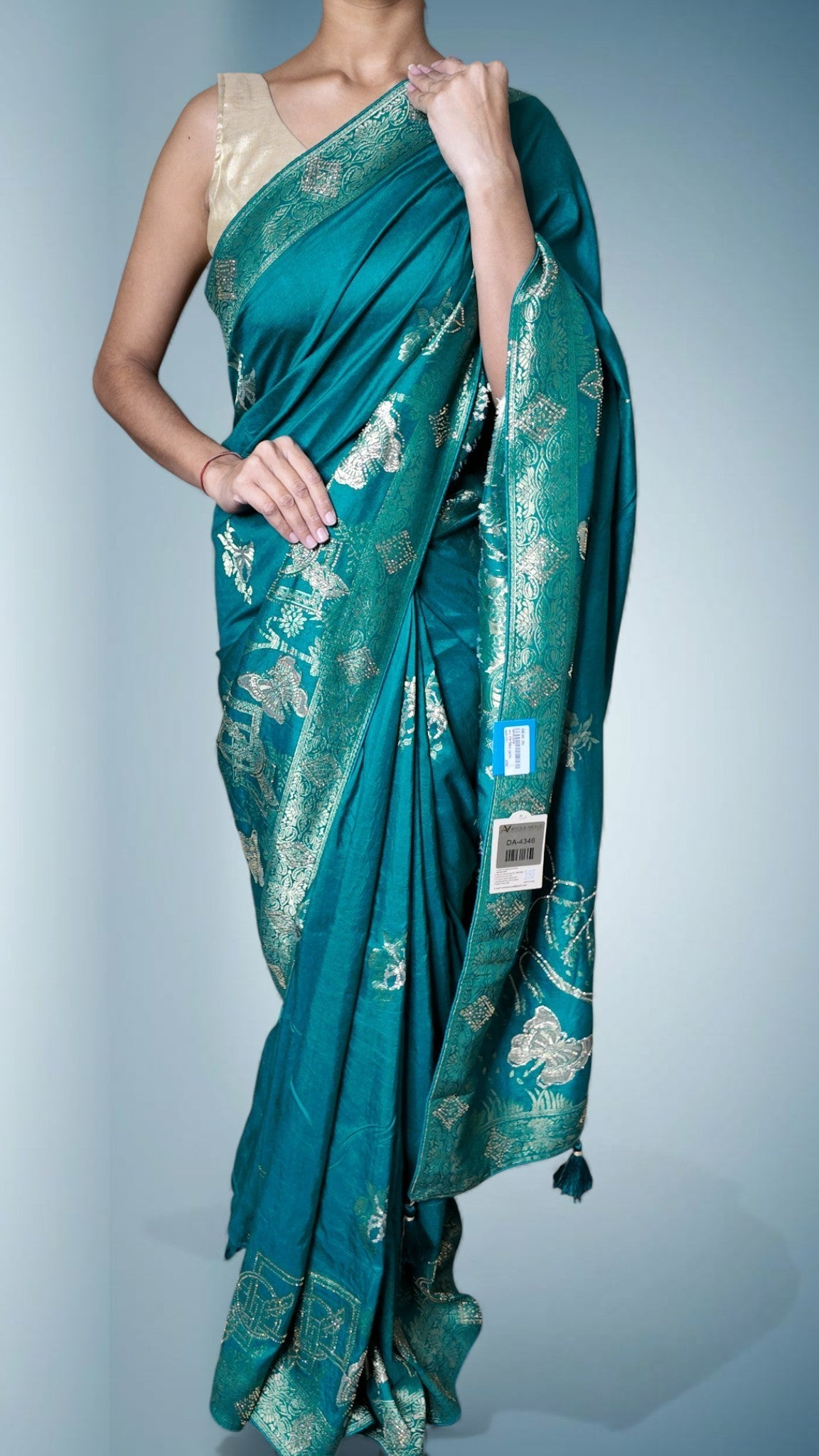 Jade Regal Heritage Luxe Saree