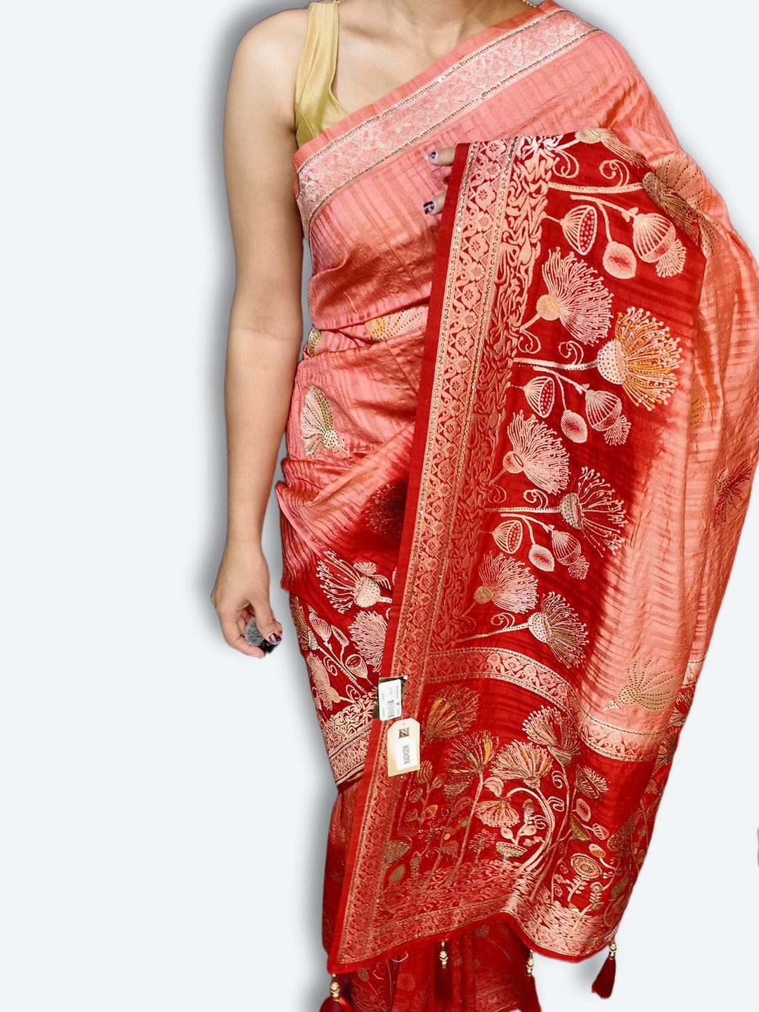 Coral Regal Exquisite Heritage Saree