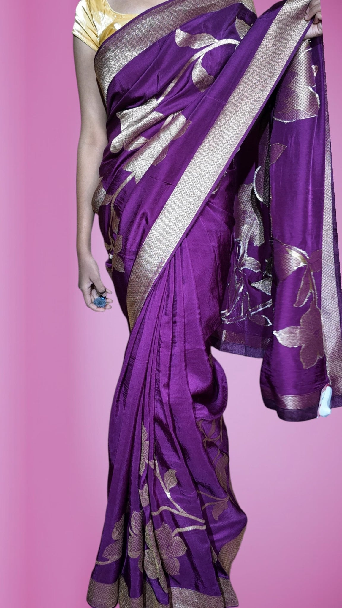 Amethyst Regal Heritage Luxe Saree