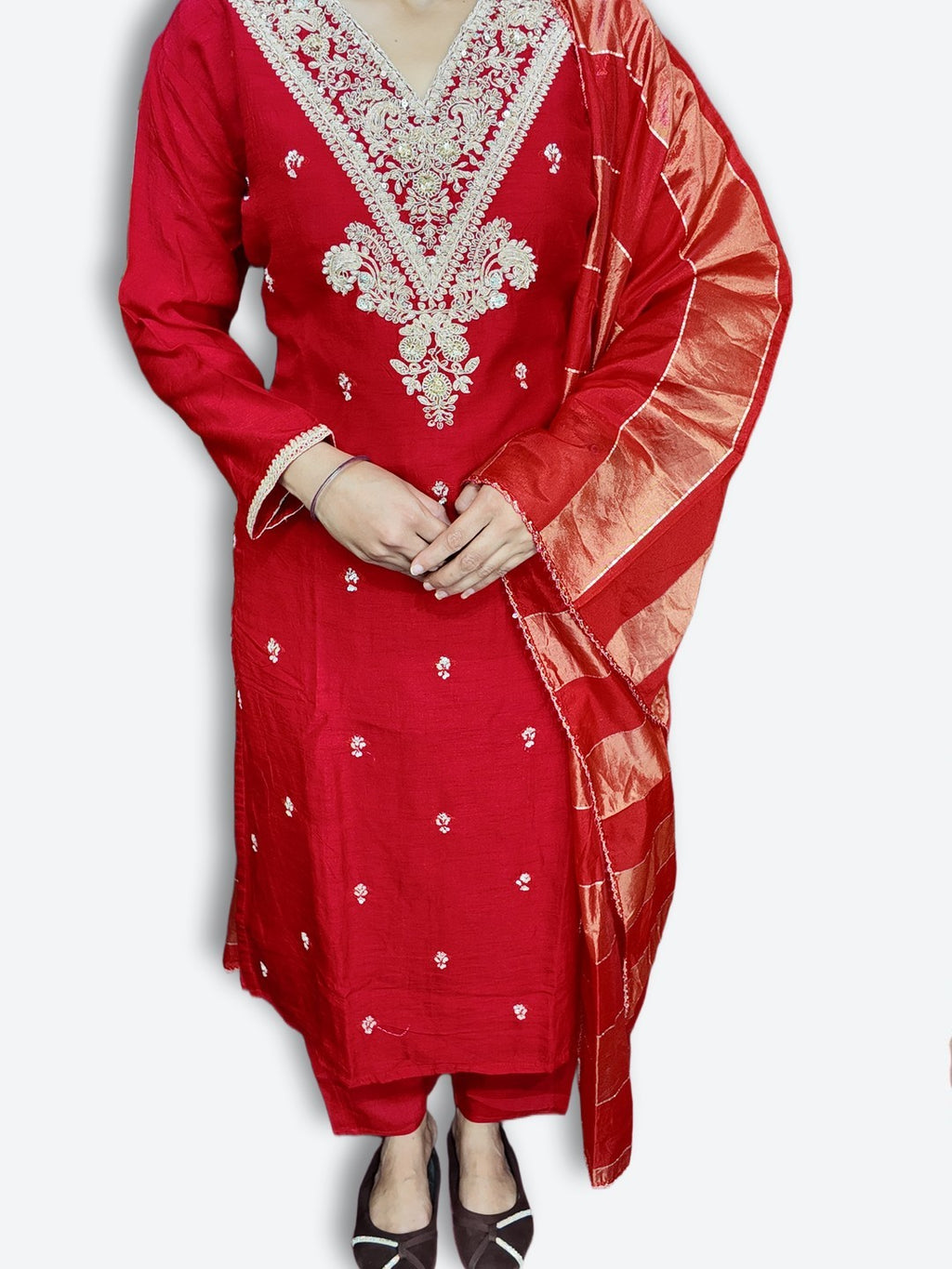 Crimson Regal Opulent Elegance Suit