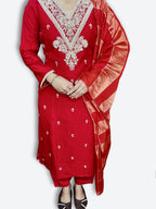 Crimson Regal Opulent Elegance Suit