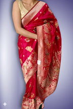 Fuchsia Regal Heritage Luxe Saree