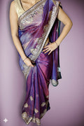 Amethyst Regal Opulent Mystique Saree