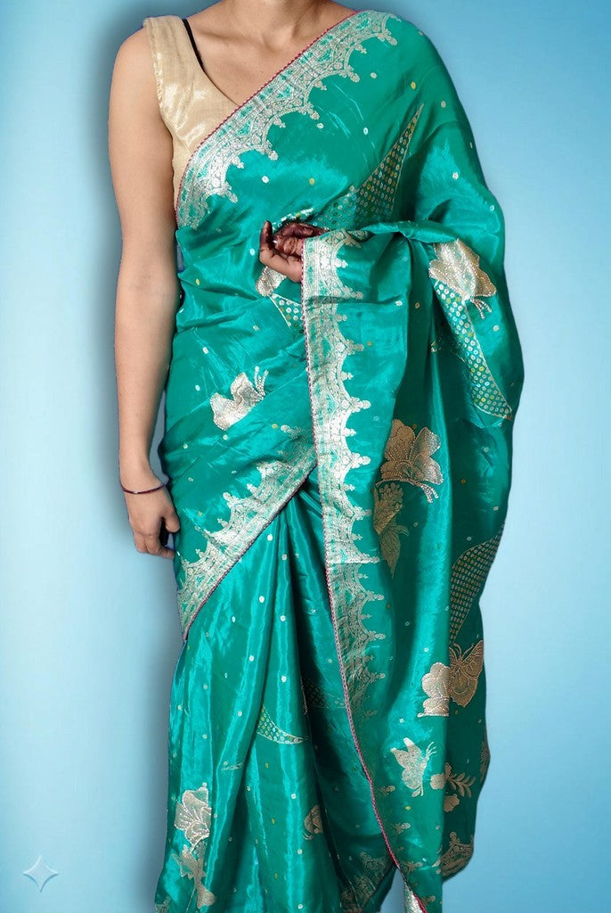 Jade Regal Opulent Elegance Saree