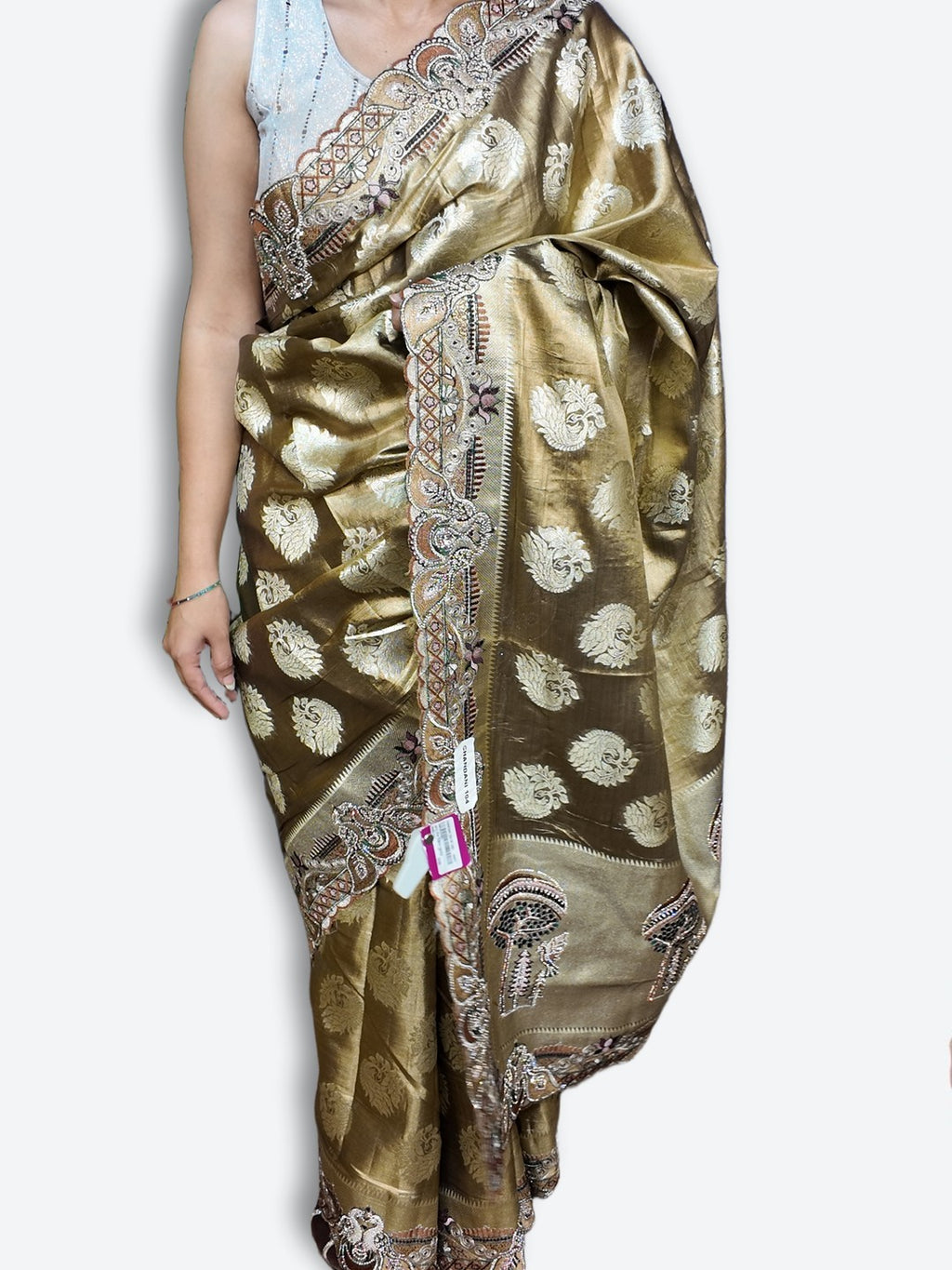 Gilded Regal Opulent Heritage Saree