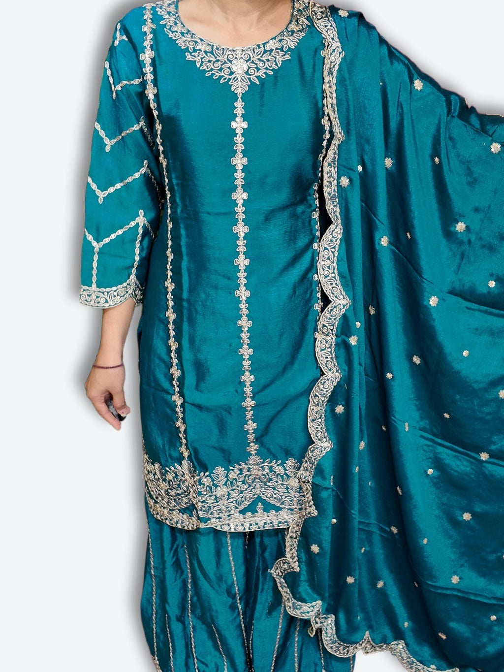 Jade Majestic Couture Heritage Suit