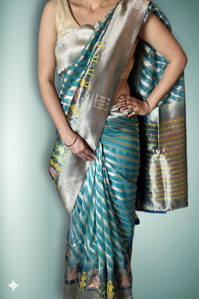 Jade Regal Opulent Essence Saree