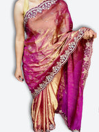 Fuchsia Majestic Radiant Couture Saree