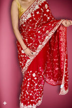 Ruby Regal Opulent Essence Saree