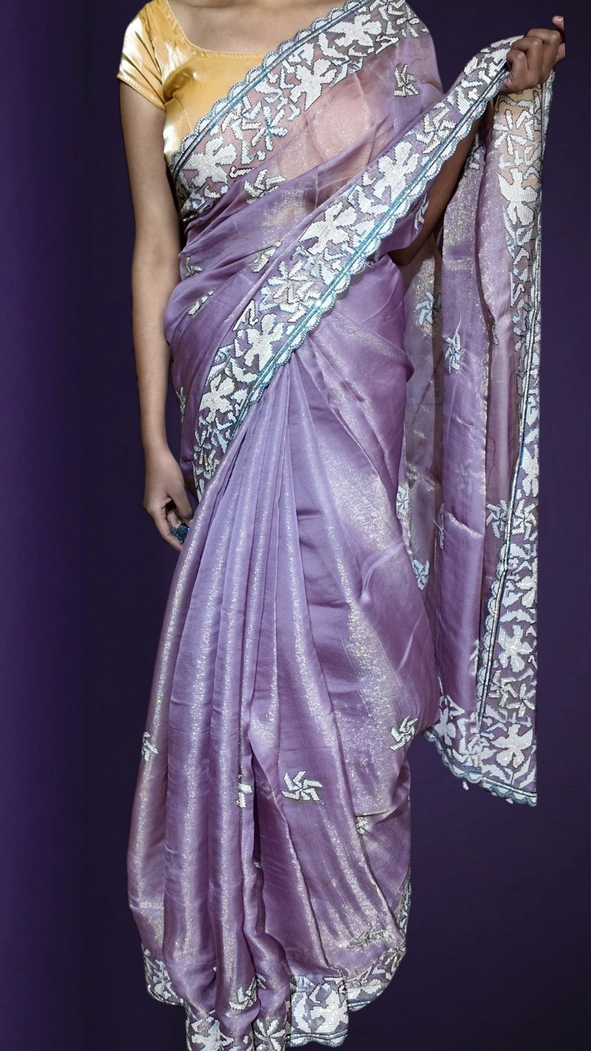 Orchid Radiant Heritage Luxe Saree