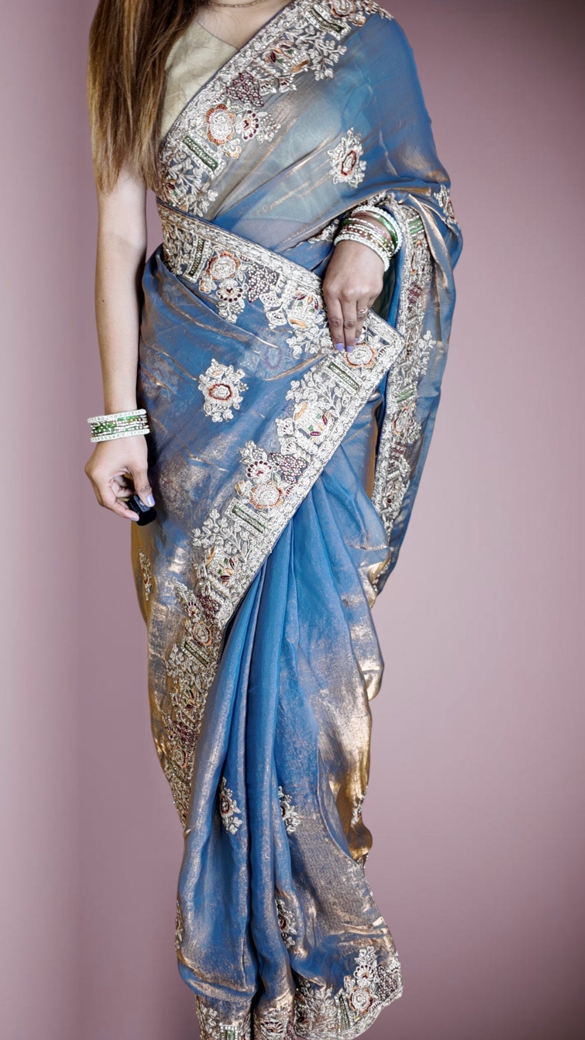 Sapphire Regal Opulent Heritage Saree