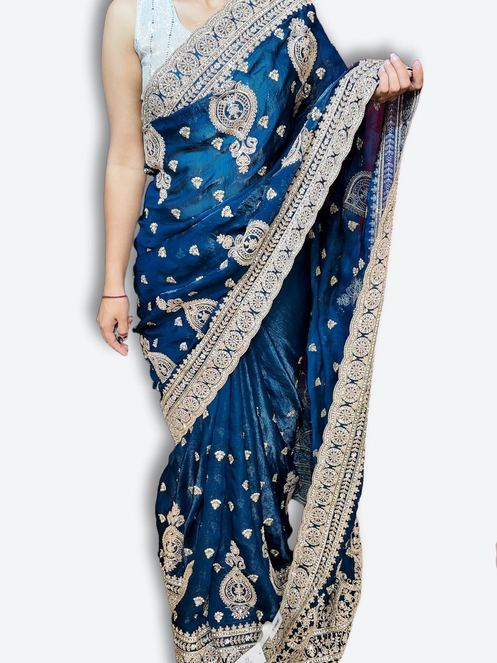 Saffron Regal Exquisite Heritage Saree