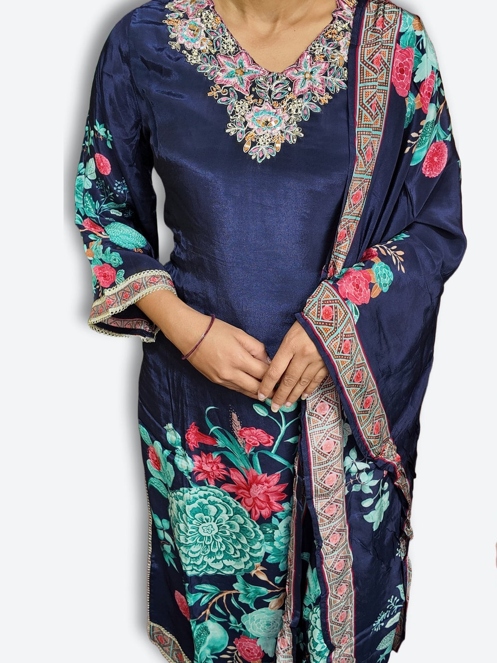 Sapphire Regal Opulent Heritage Suit
