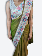 Sage Regal Exquisite Elegance Saree