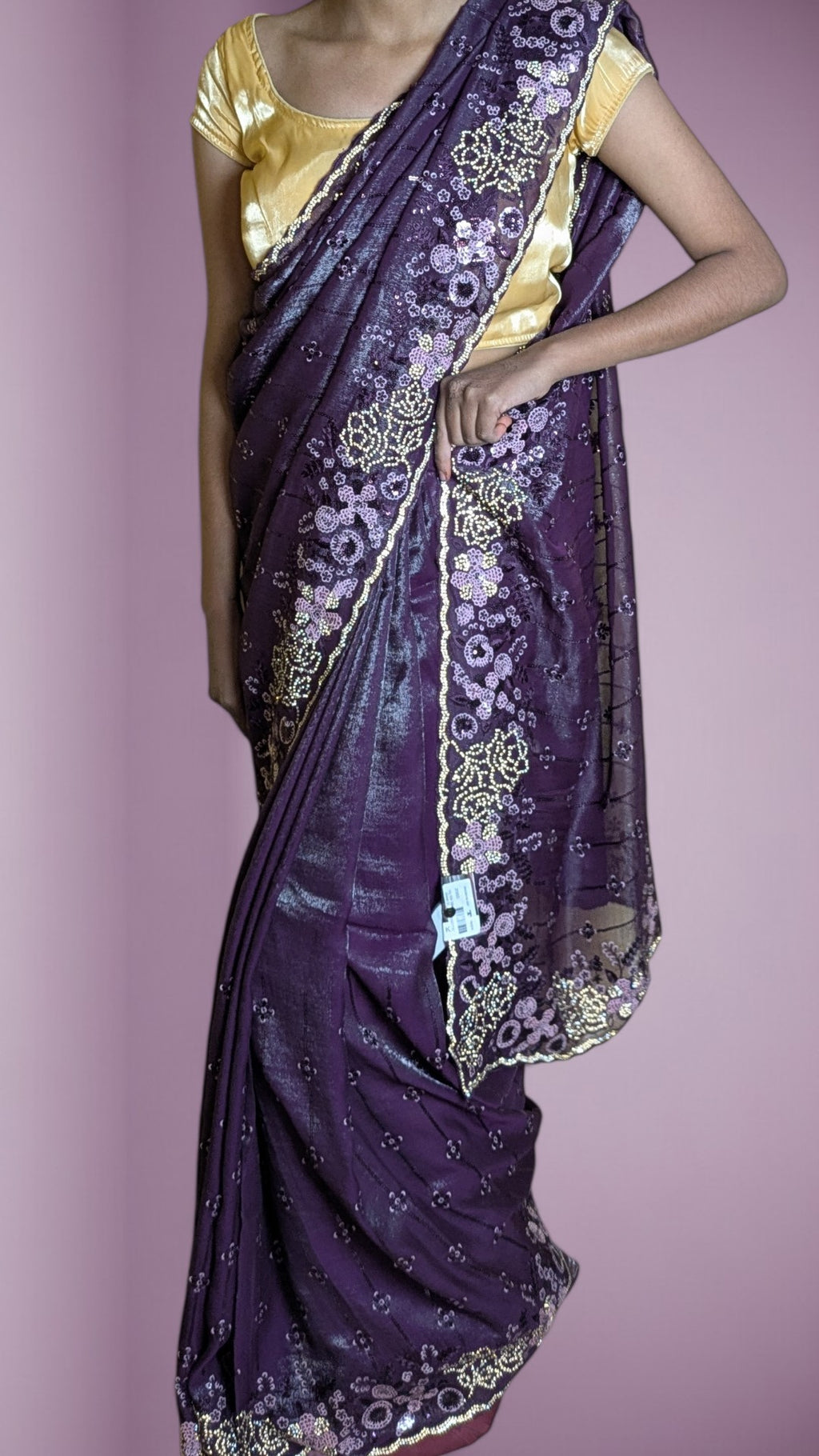 Amethyst Regal Opulent Heritage Saree