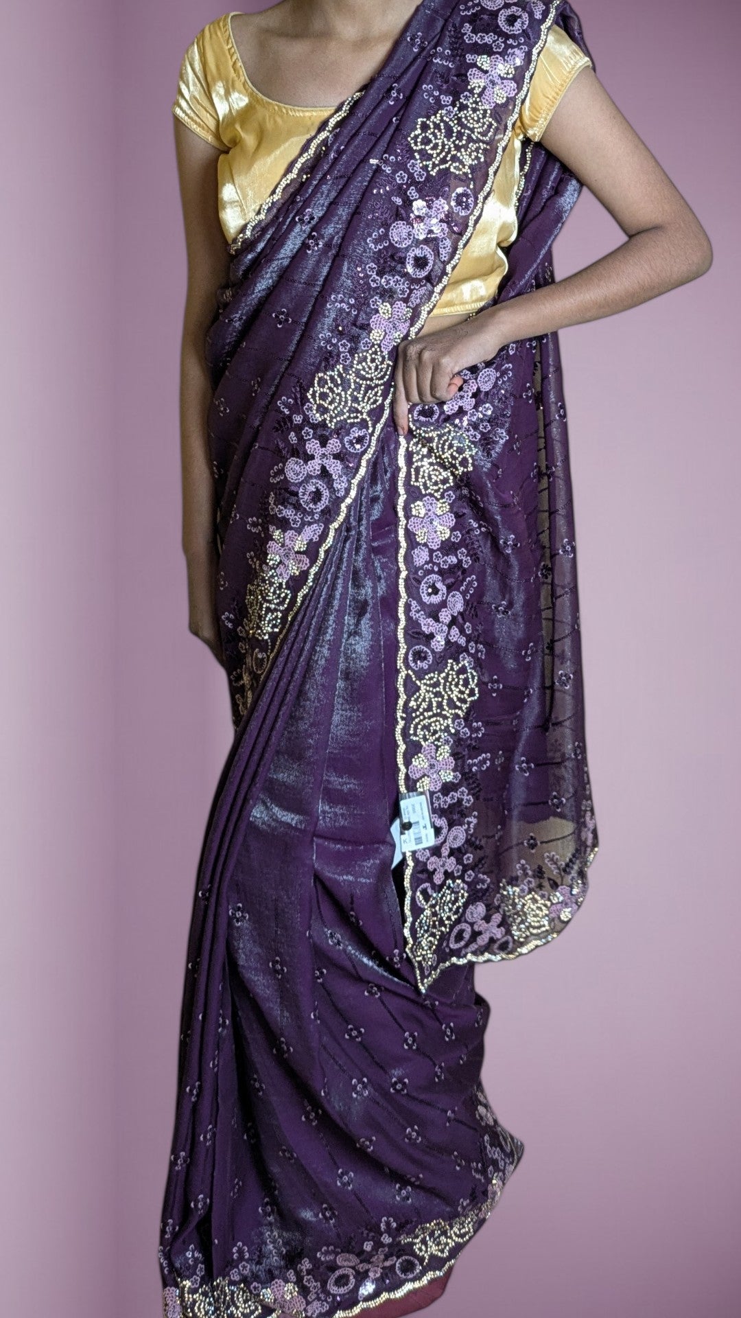 Amethyst Regal Opulent Heritage Saree