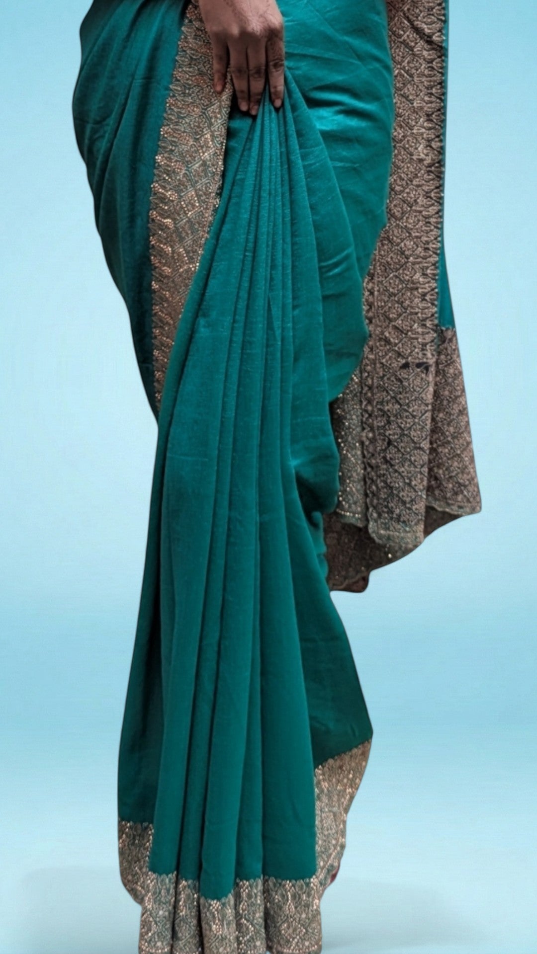 Emerald Majestic Heritage Luxe Saree