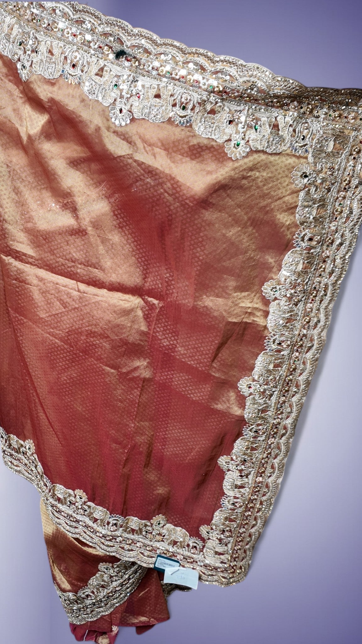 Burgundy Regal Heritage Luxe Saree