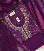 Amethyst Regal Exquisite Glamour Suit