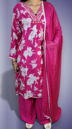 Fuchsia Majestic Couture Bloom Suit