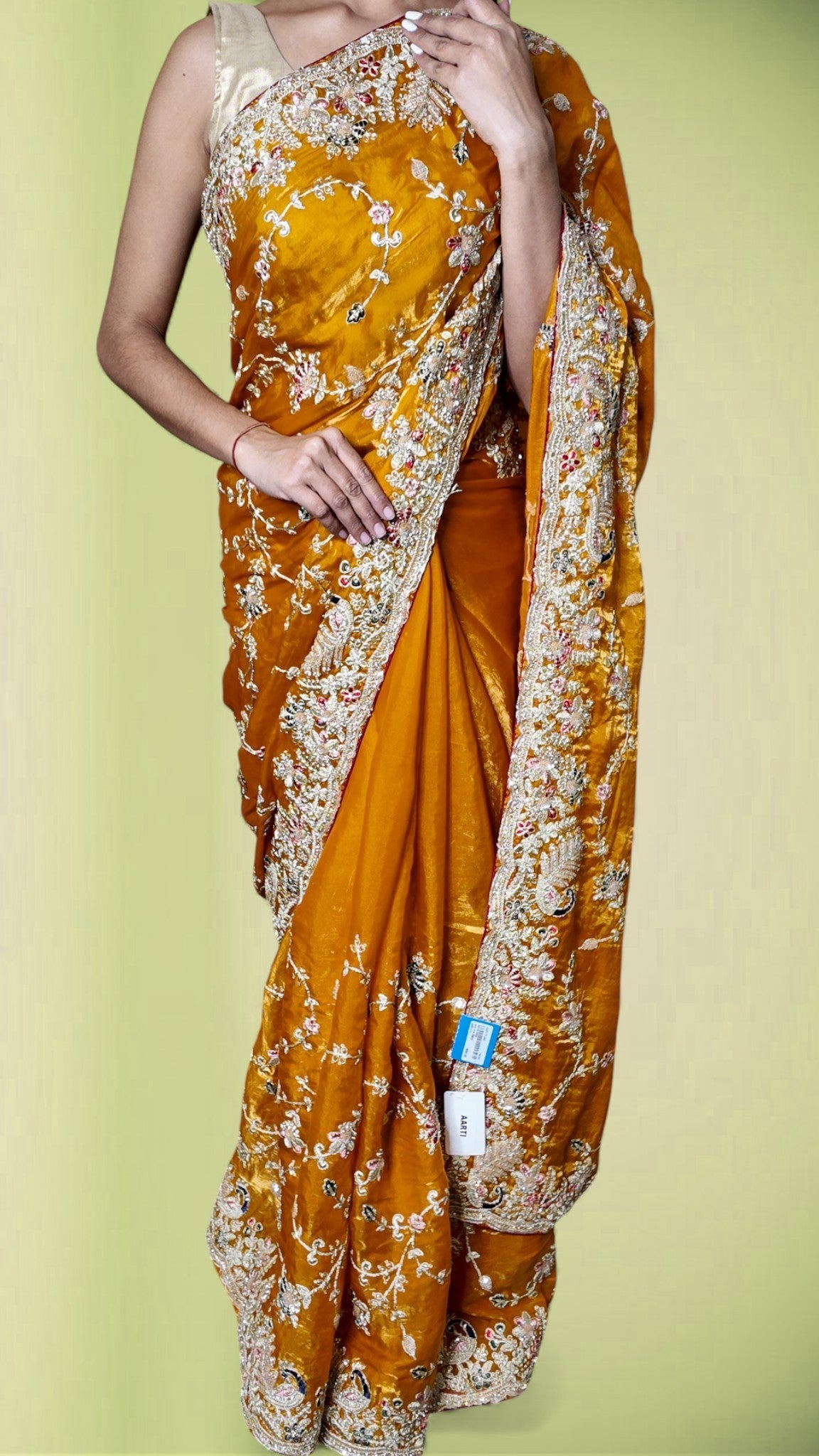 Amber Regal Opulent Heritage Saree