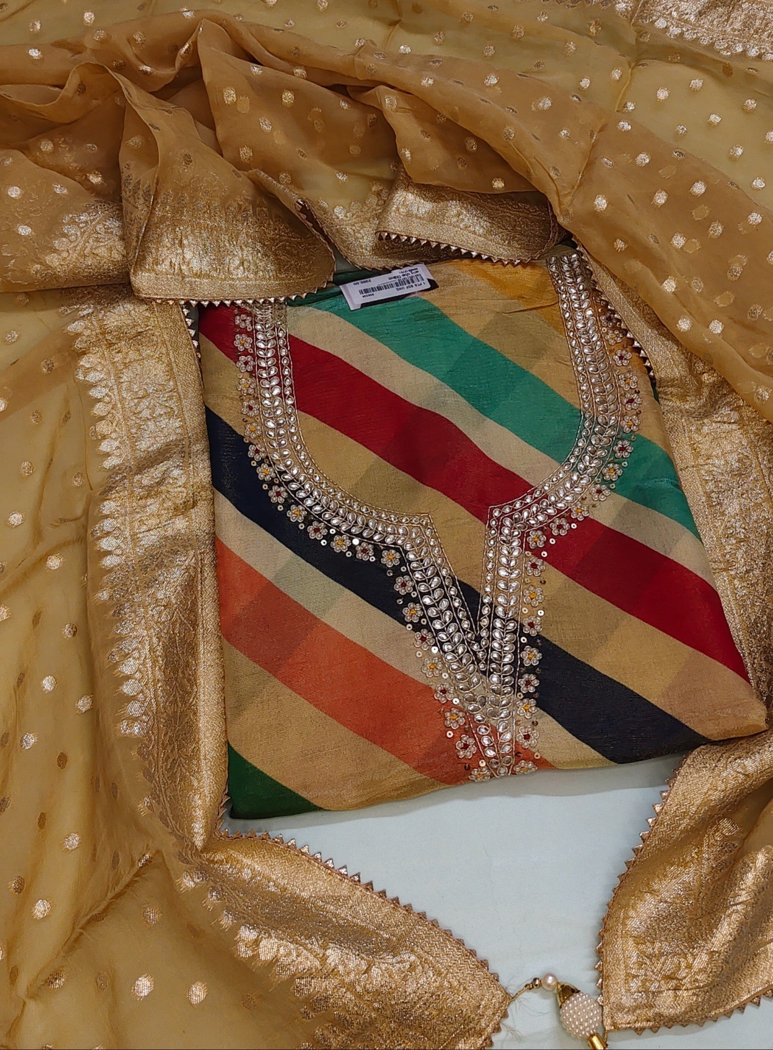 Champagne Majestic Couture Heritage Suit