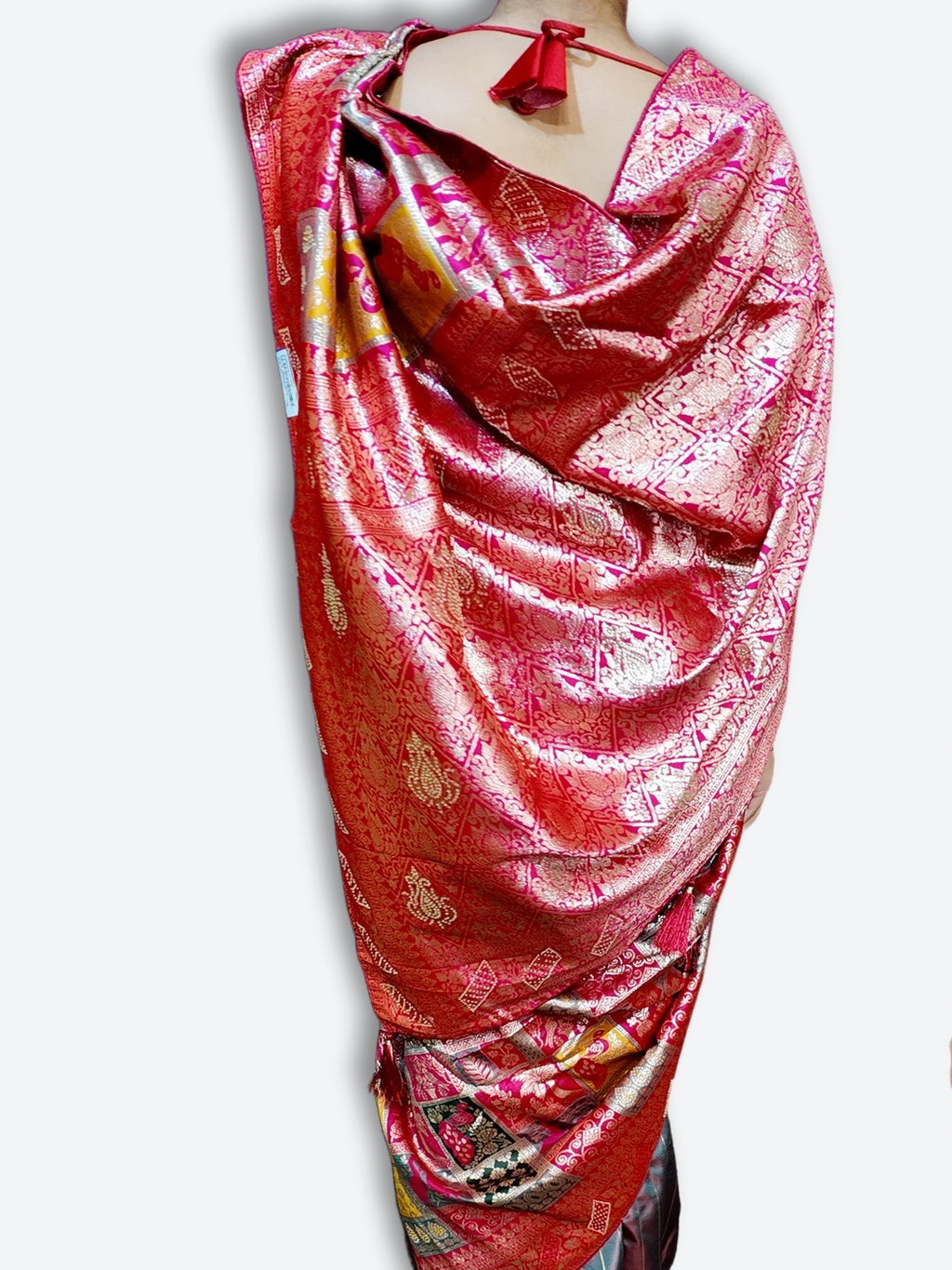 Fuchsia Regal Opulent Heritage Saree