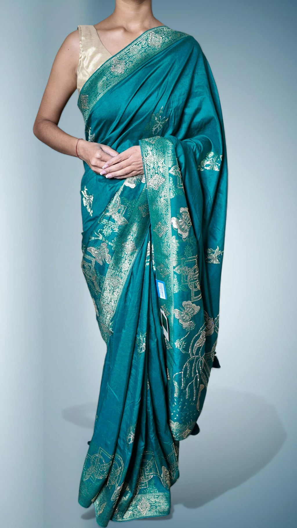 Jade Regal Exquisite Elegance Saree