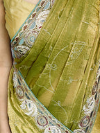 Emerald Regal Opulent Couture Saree