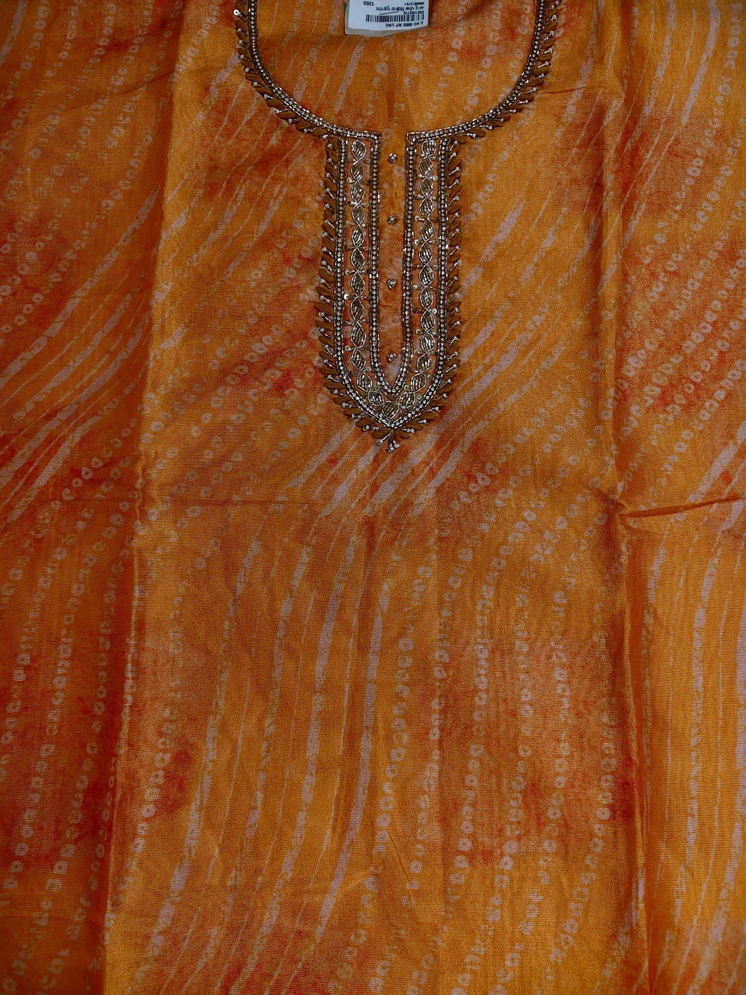 Saffron Regal Timeless Elegance Suit