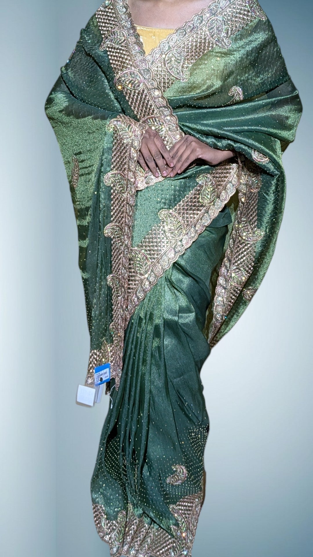 Emerald Regal Opulent Heritage Saree