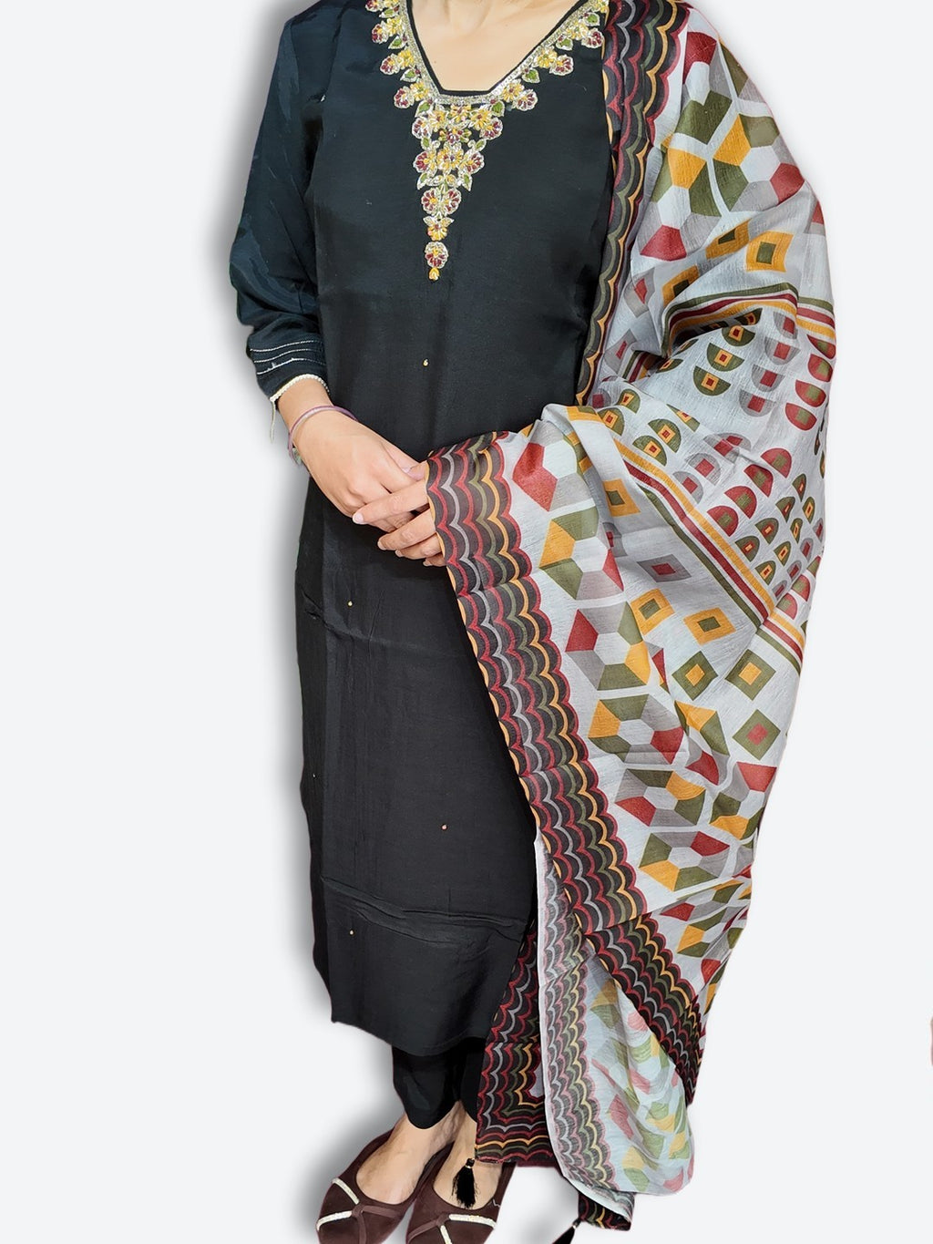 Onyx Regal Elegance Couture Suit