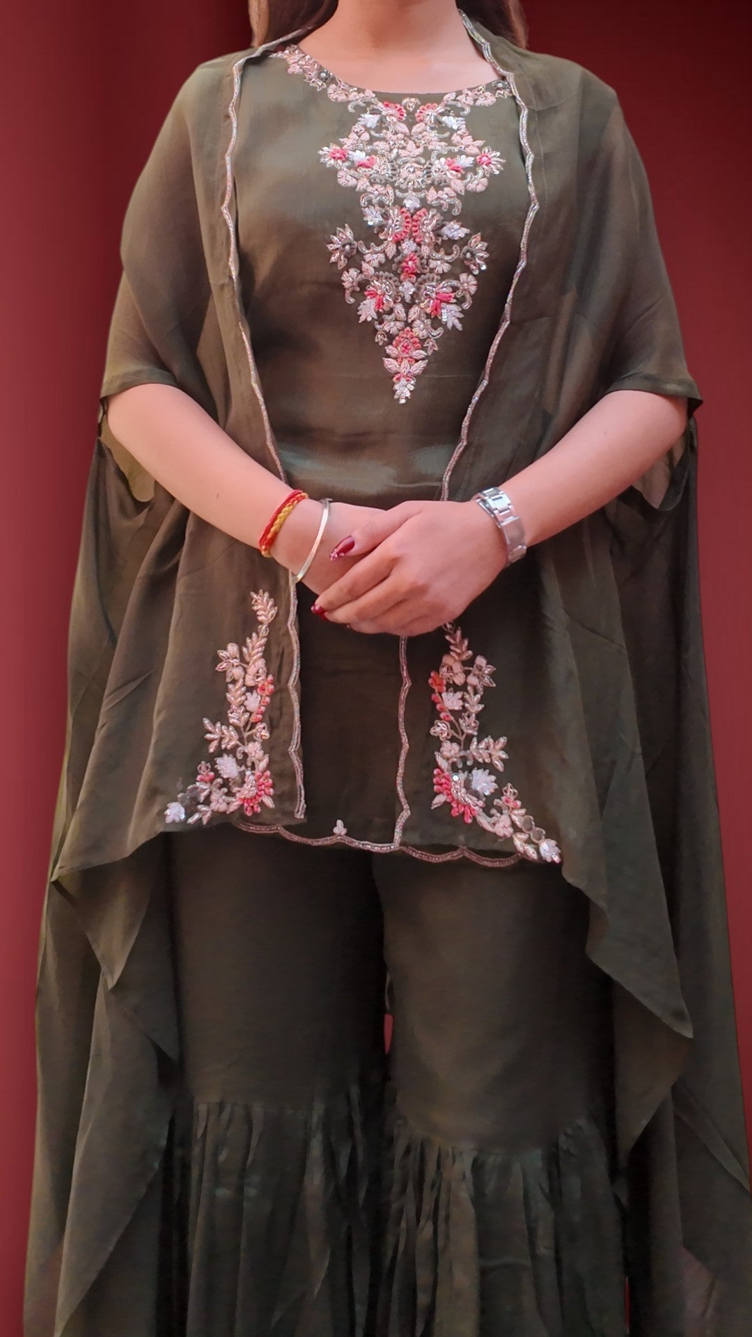 Emerald Regal Couture Charm Suit