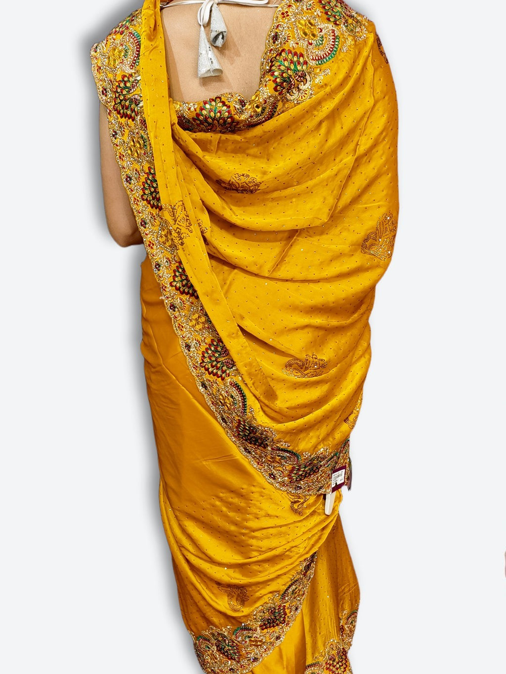 Saffron Regal Exquisite Heritage Saree