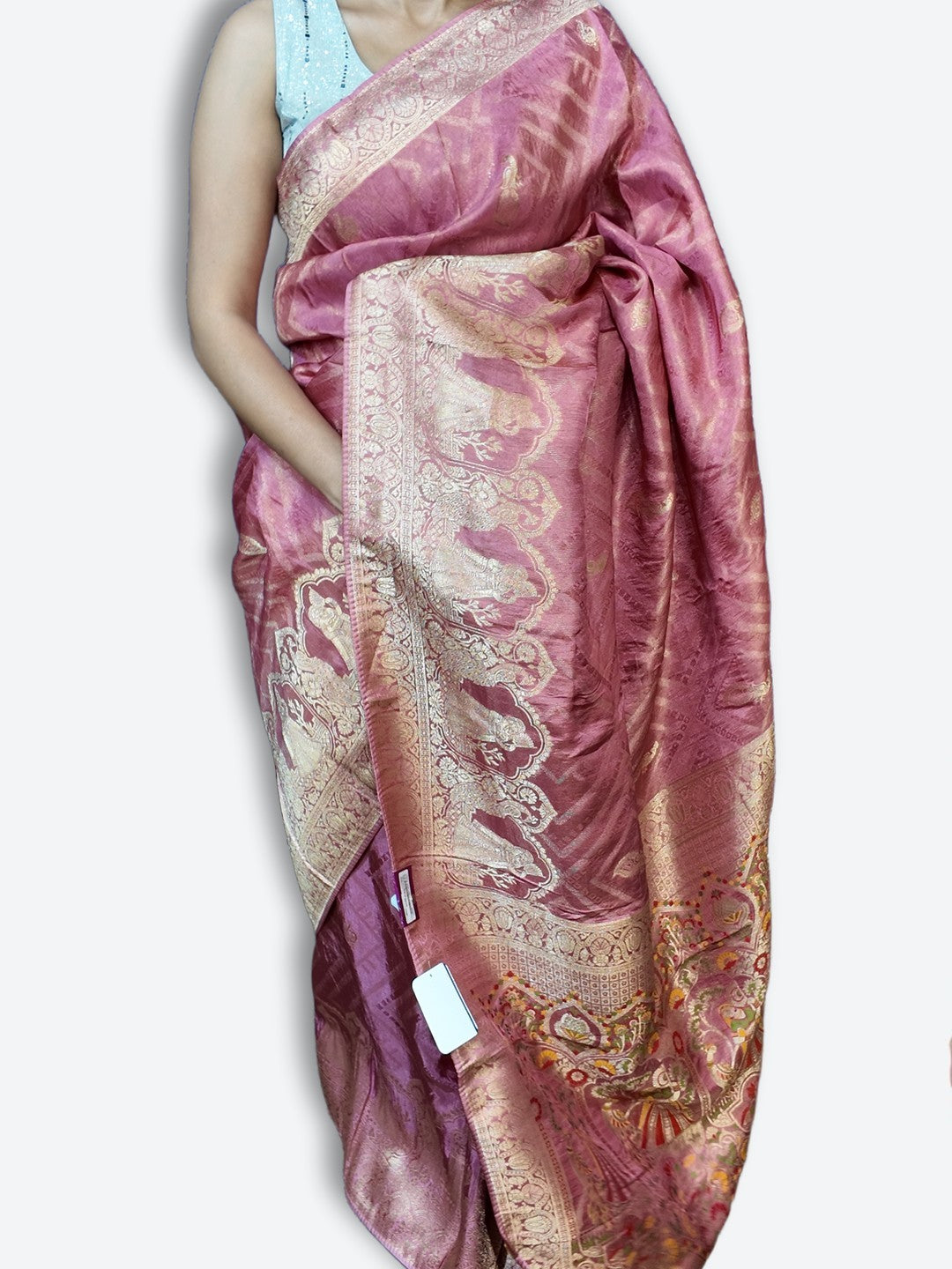 Rose Majestic Couture Bloom Saree
