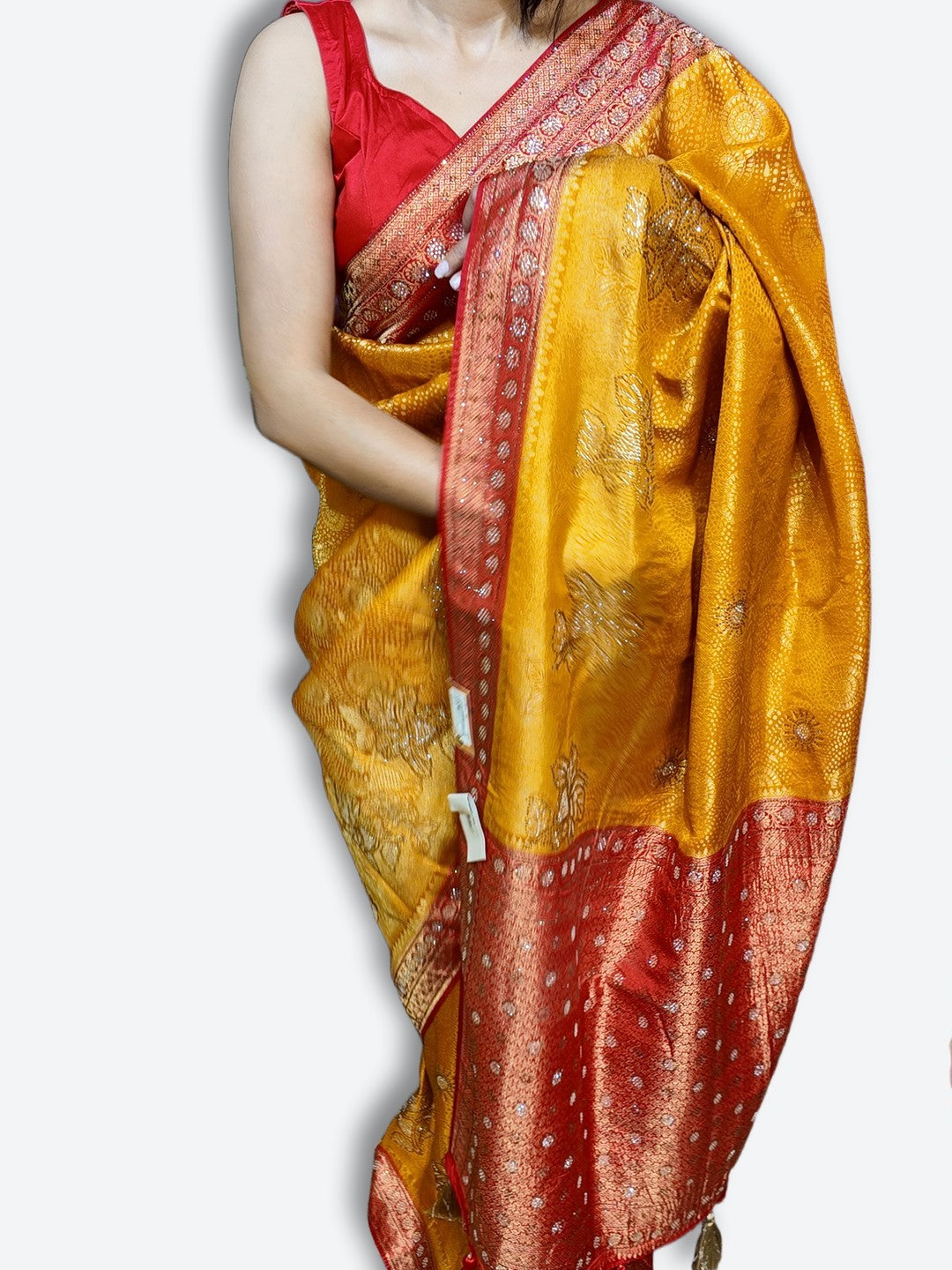Saffron Regal Heritage Luxe Saree