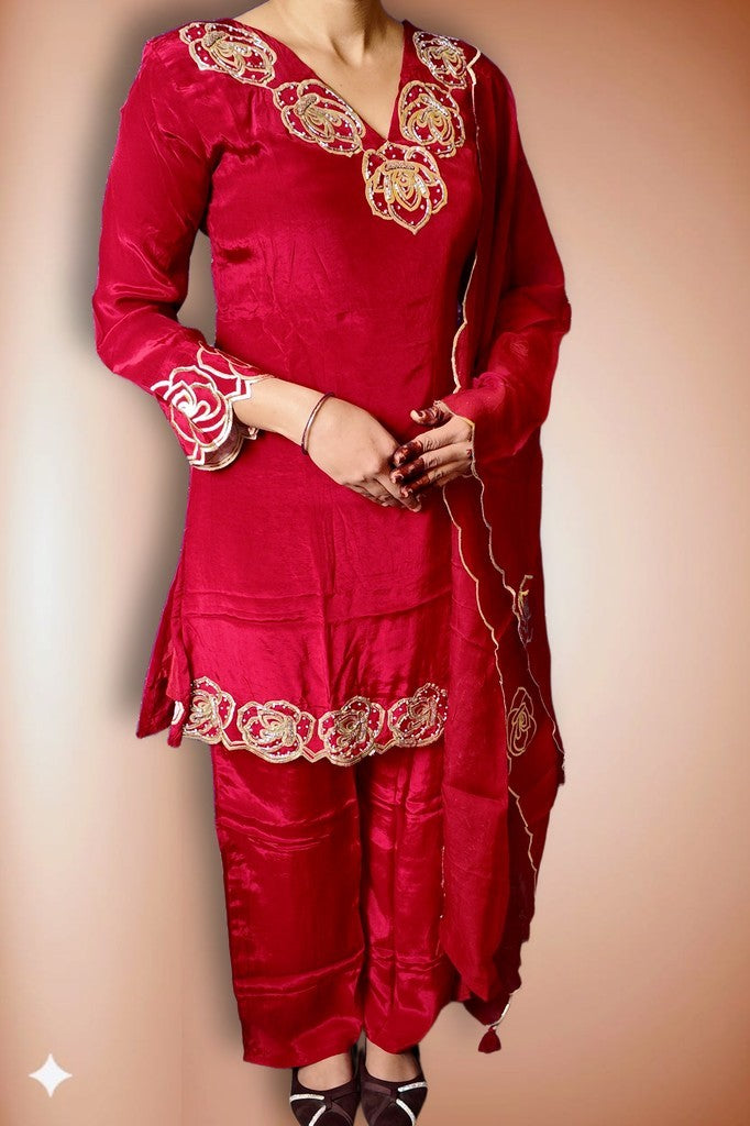 Burgundy Regal Heritage Luxe Suit