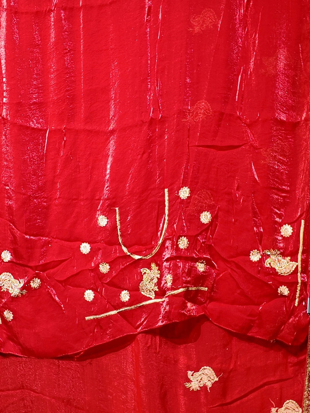 Crimson Regal Exquisite Heritage Saree