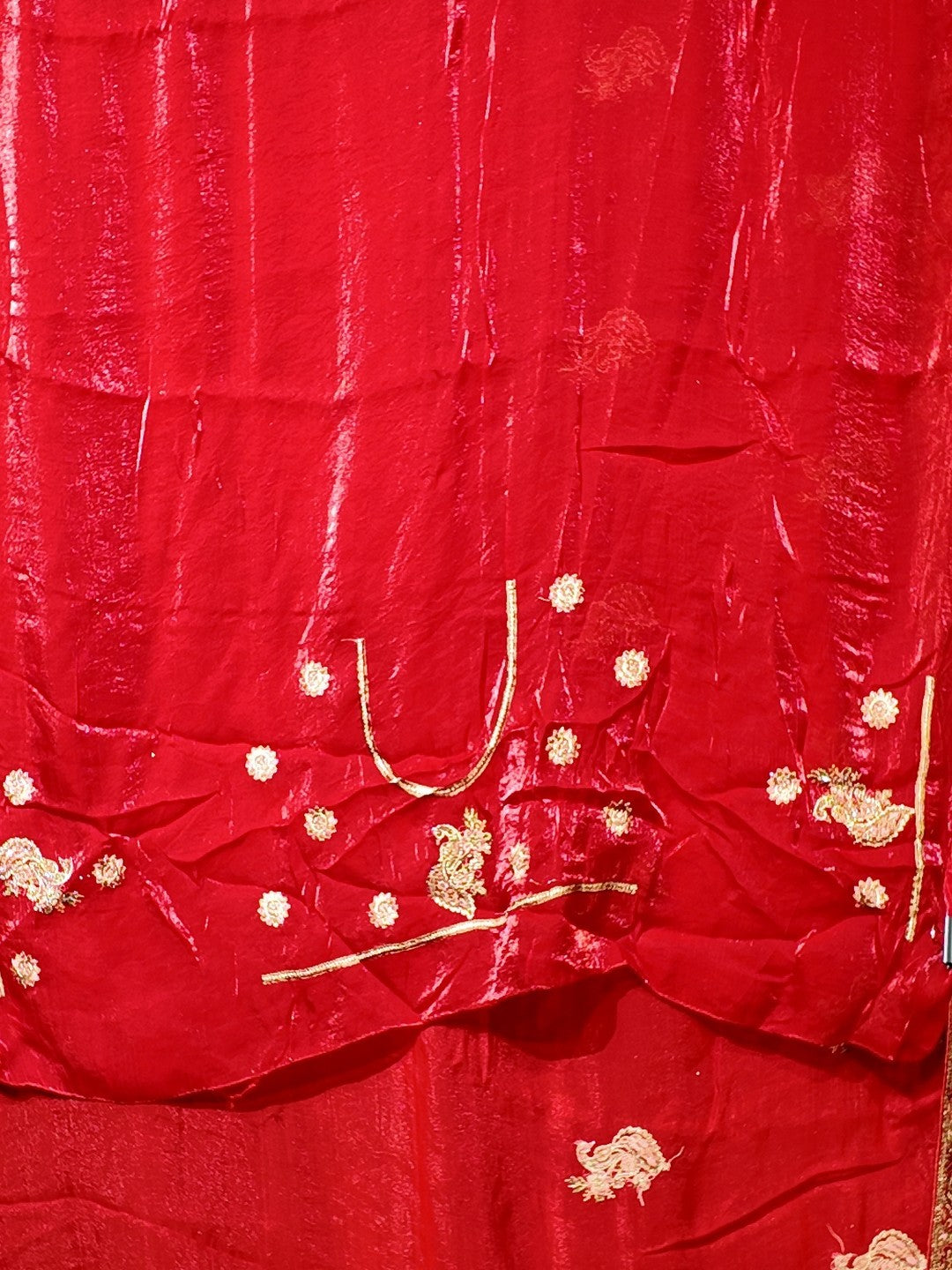 Crimson Regal Exquisite Heritage Saree