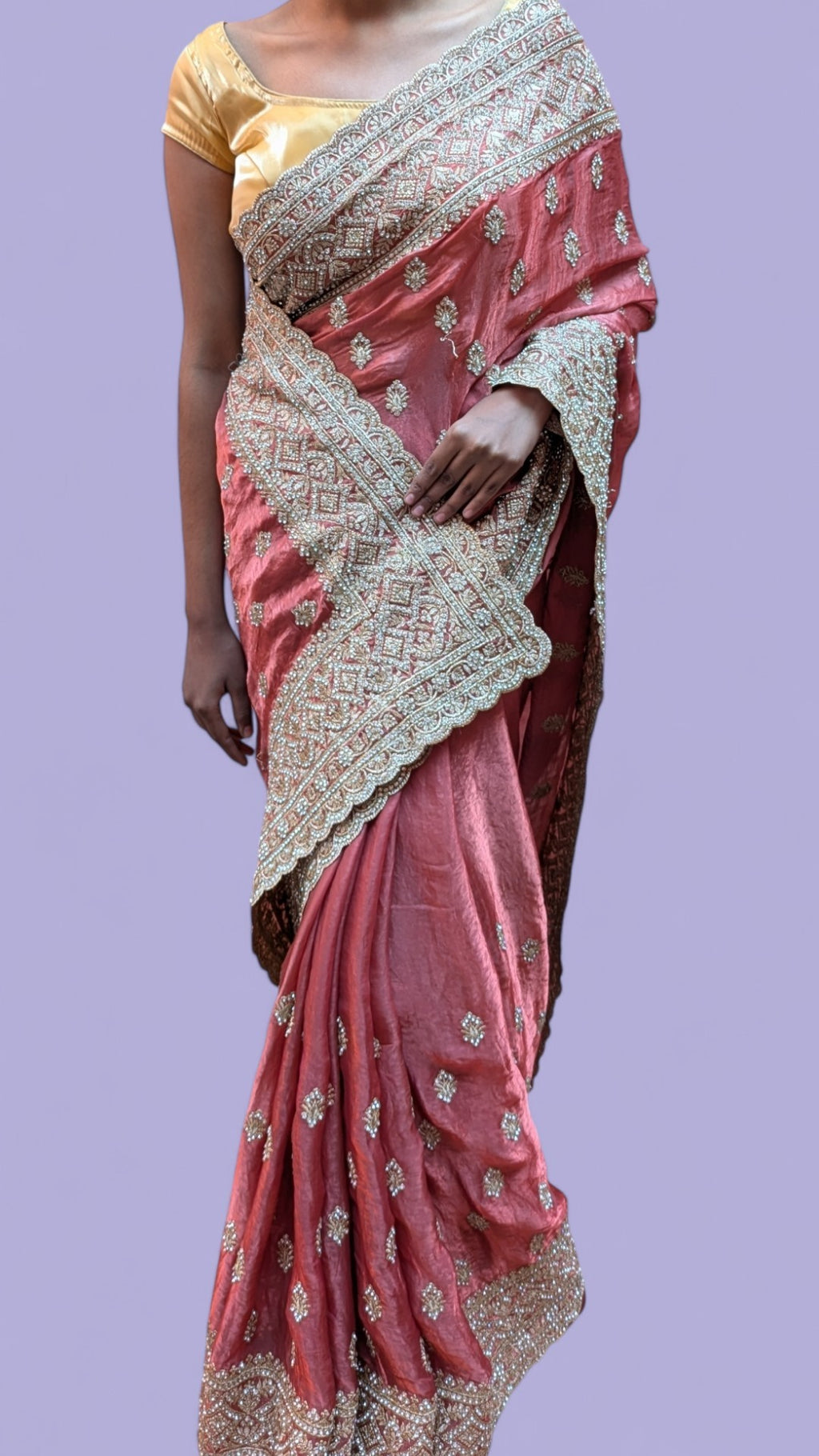Rose Opulent Timeless Heritage Saree