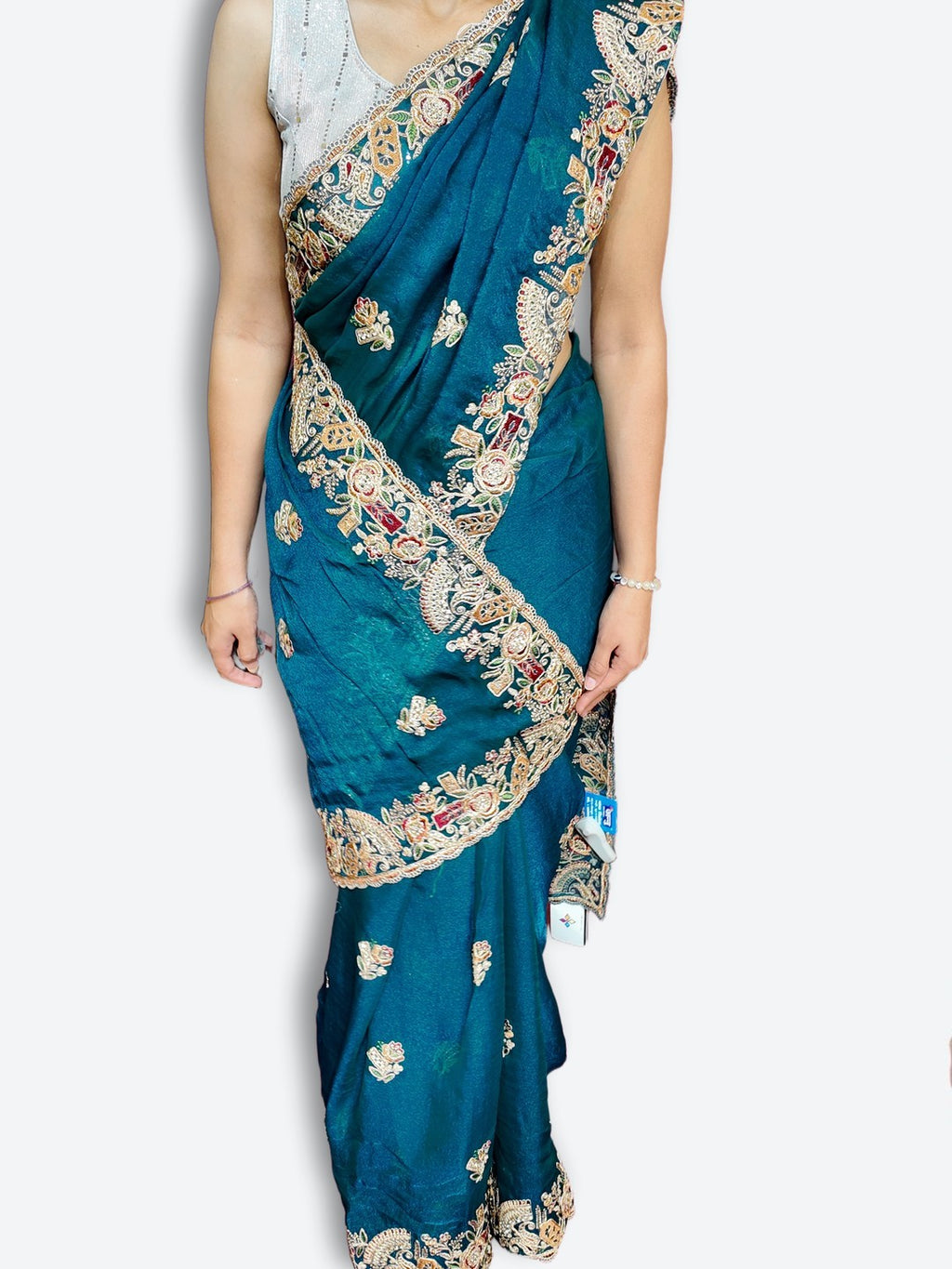 Emerald Regal Exquisite Heritage Saree