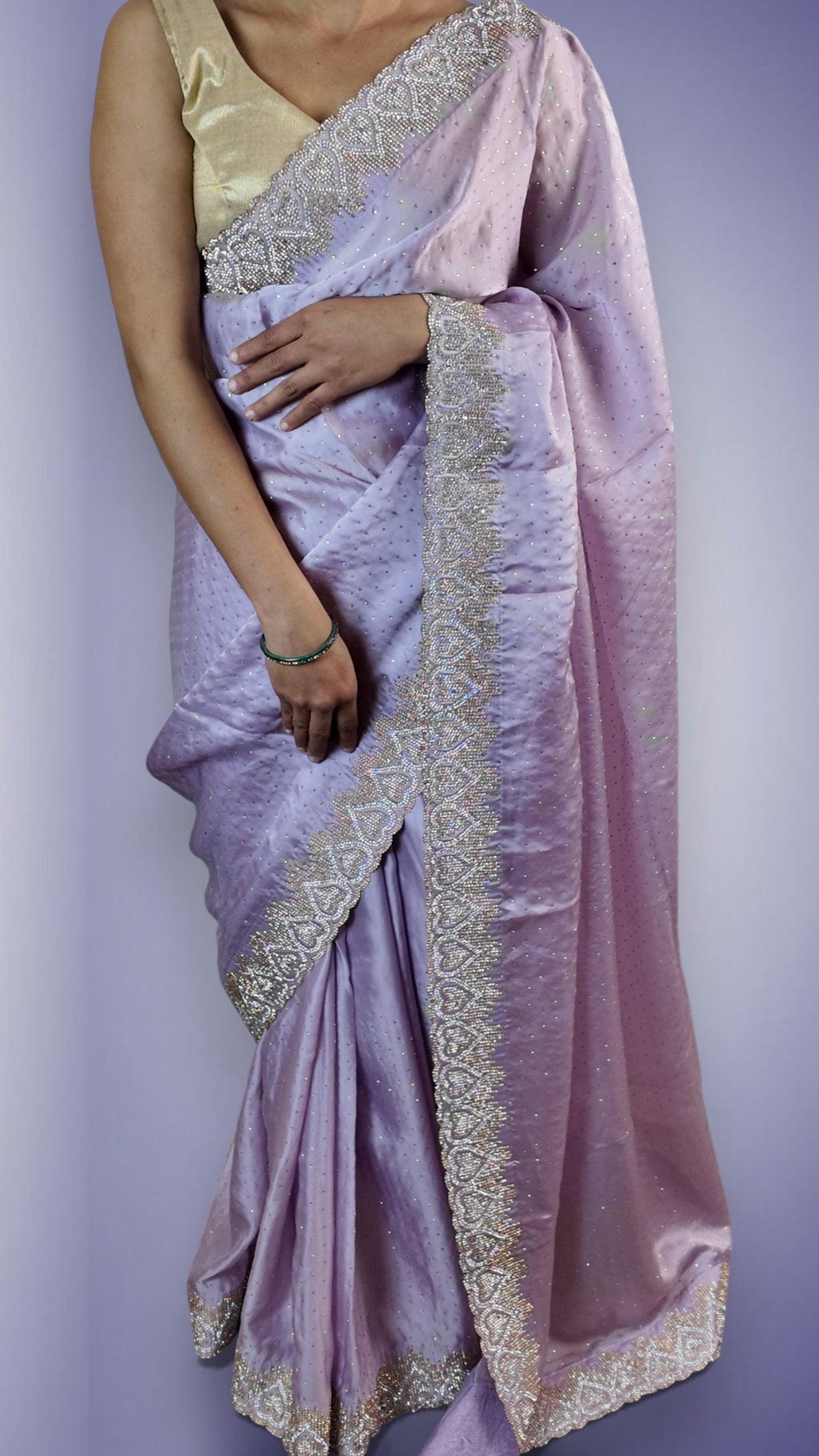 Sapphire Regal Opulent Mystique Saree
