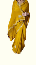 Saffron Regal Exquisite Elegance Saree