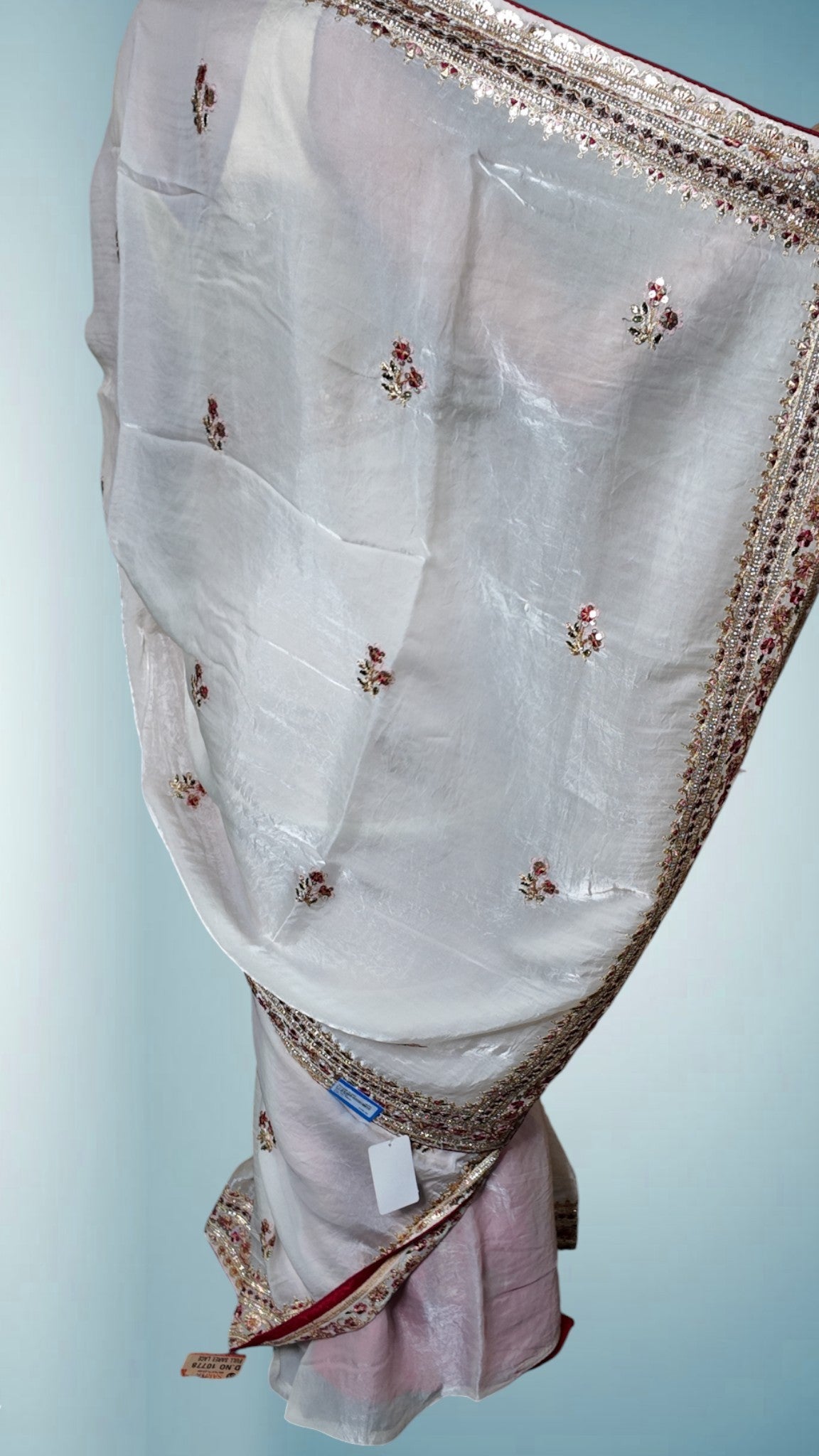 Ivory Radiant Exquisite Heritage Saree