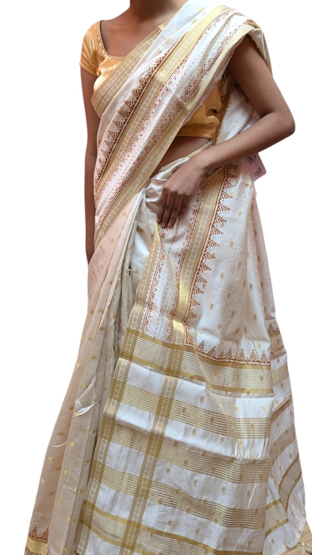 Ivory Regal Heritage Luxe Saree