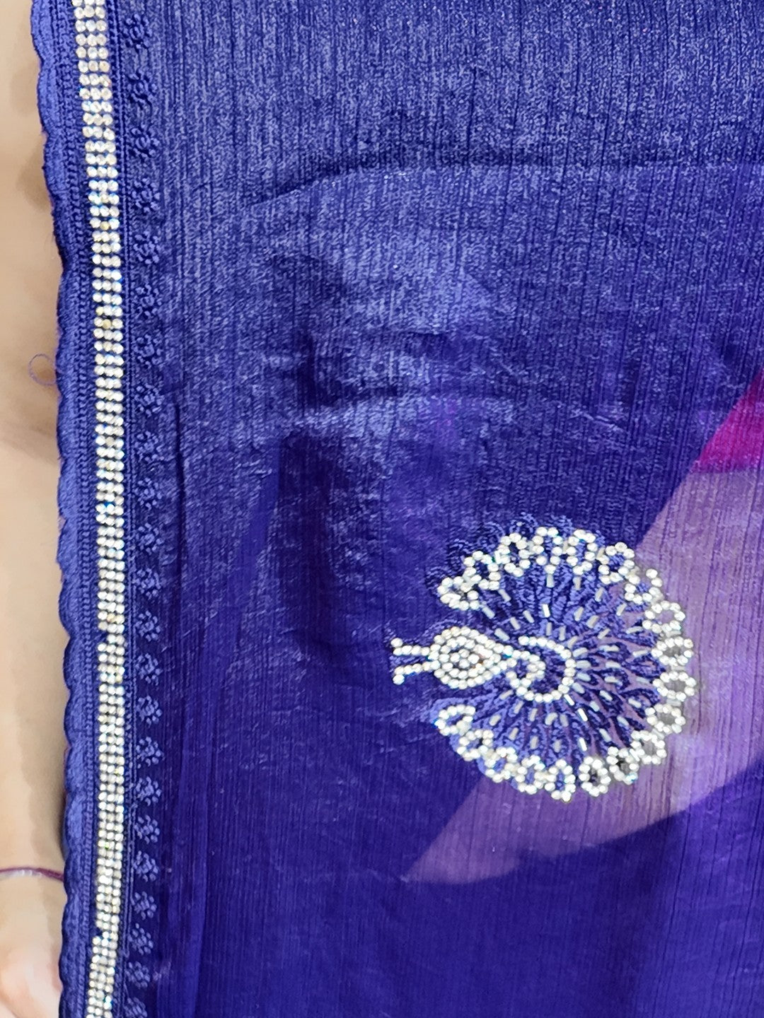Sapphire Regal Radiant Elegance Saree