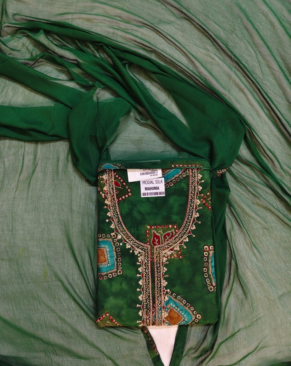 Emerald Regal Couture Elegance Suit