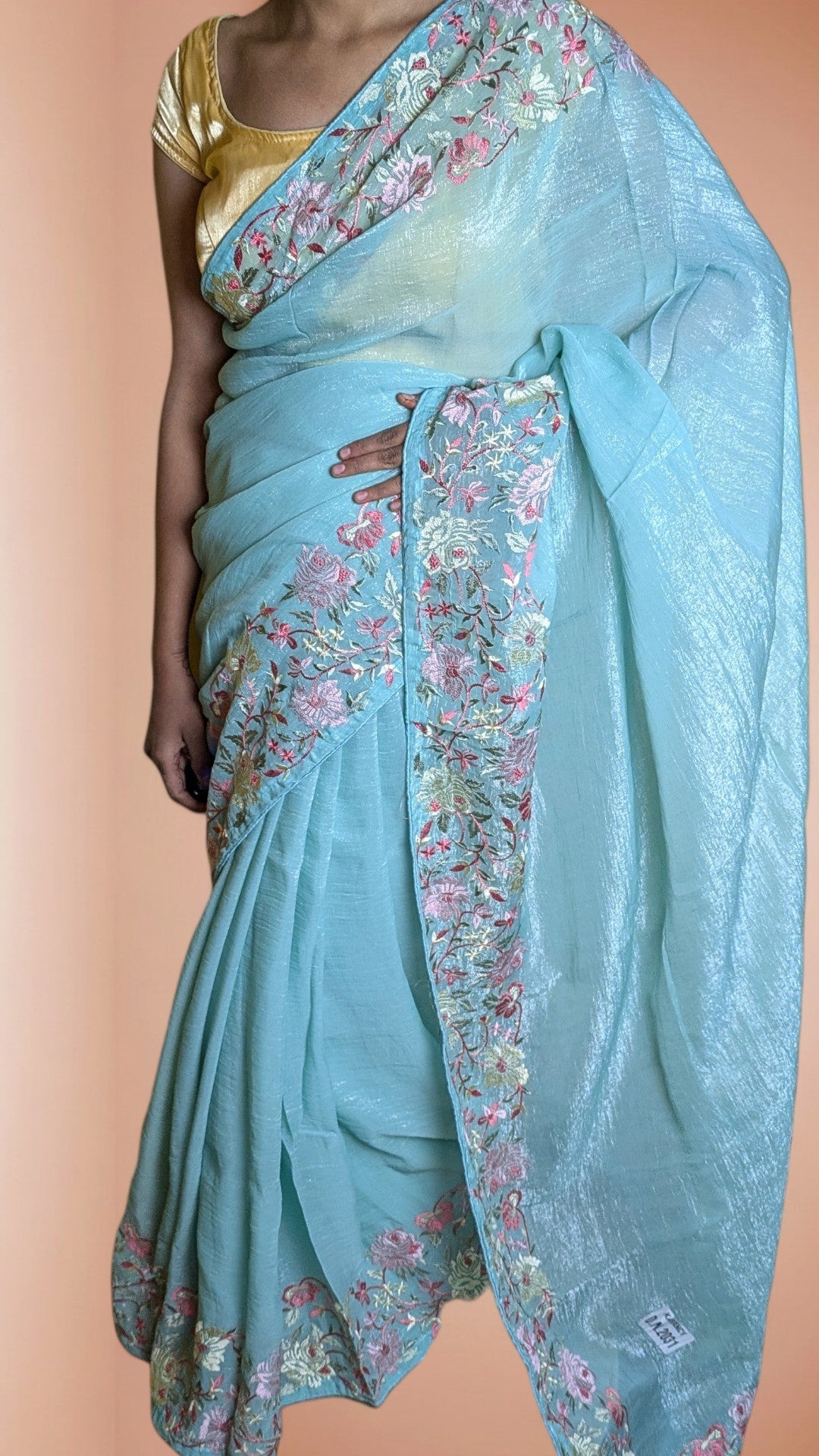 Jade Ethereal Regal Elegance Saree