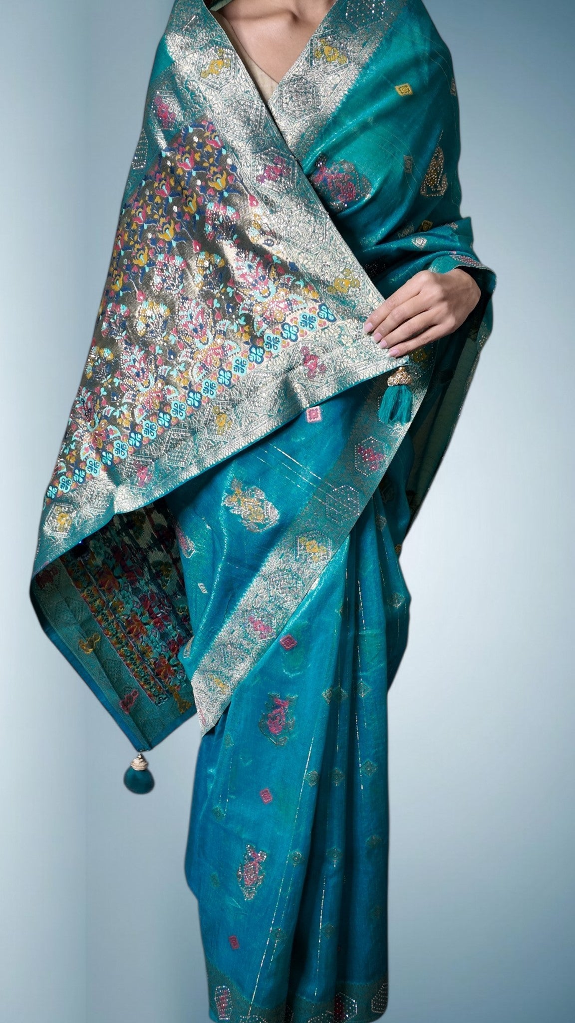 Jade Regal Exquisite Heritage Saree
